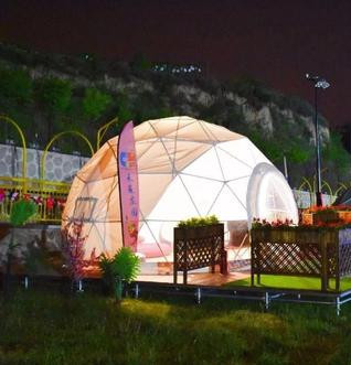 三河河南球形帐篷-室外浪漫乐园